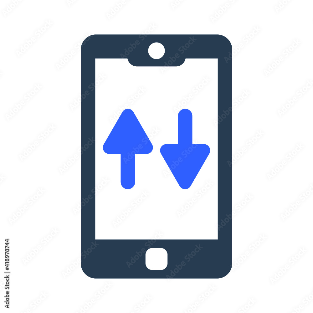 Mobile Internet speed icon