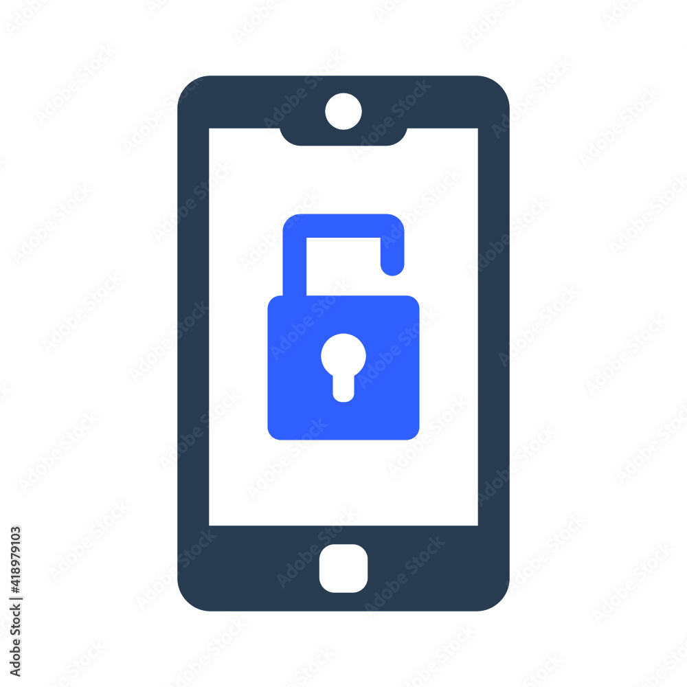 Mobile Unlock icon Mobile Unlock icon