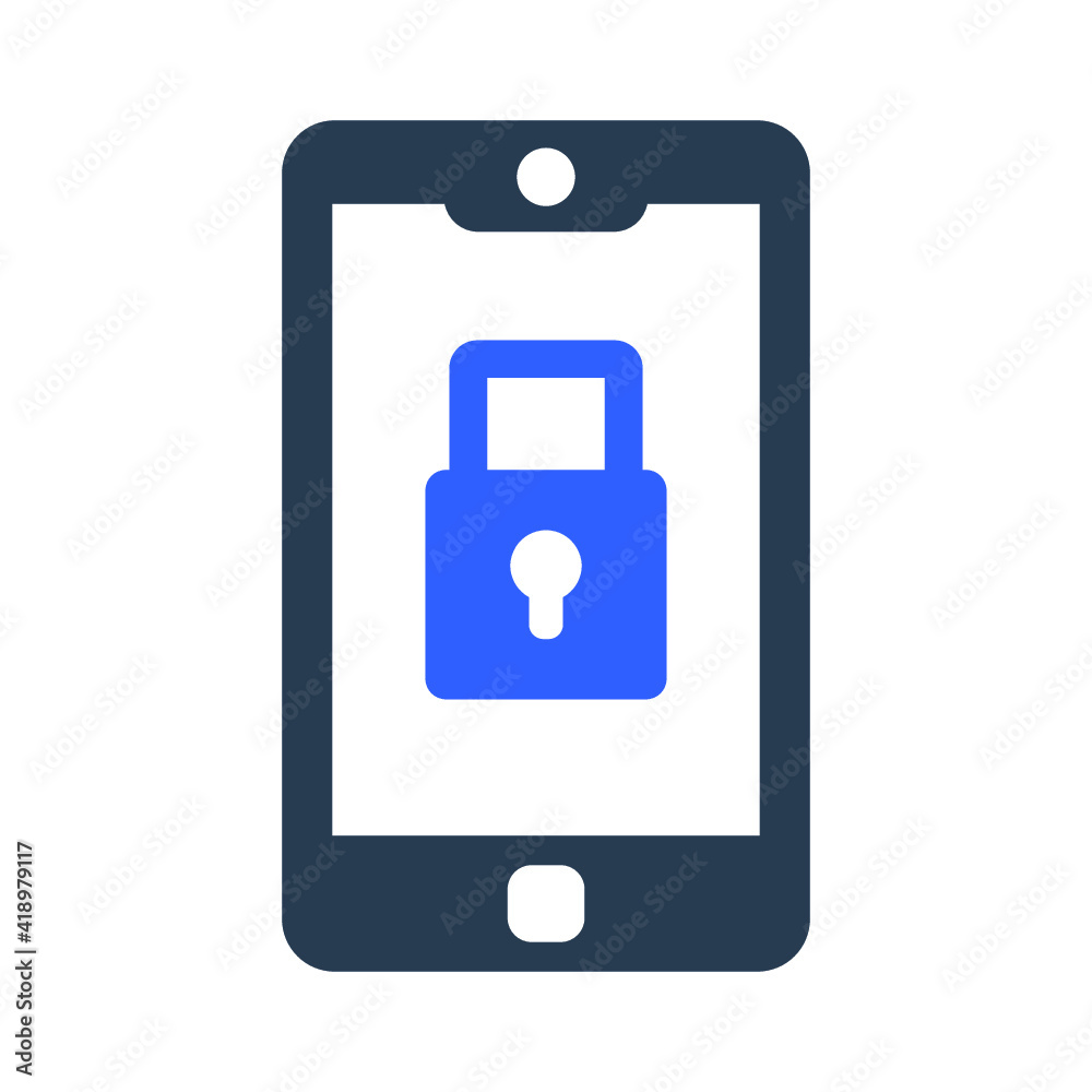 Mobile Lock icon Mobile Lock icon