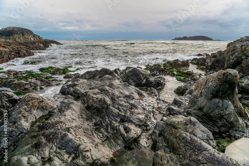 Rugged Shorelines along the coast of Tofino British Columbia © Torval Mork