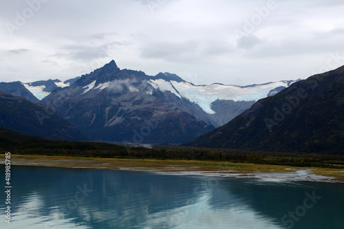 Landscape in the Kukat Bay Katmai National Park  Alaska  United States  
