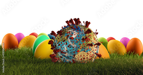 easter eggs and pandemic vi...