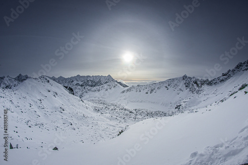 Obraz na płótnie Zawrat - Tatry w salonie