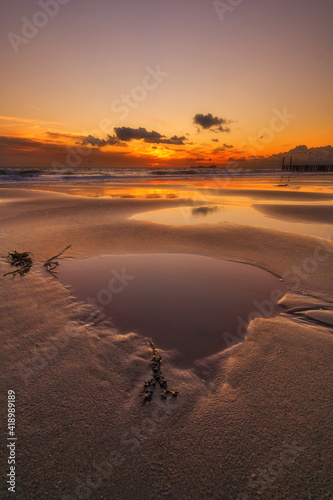 sunset at the beach - Zoutelande