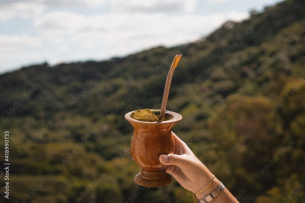 Foto de Erva Mate - Chimarrão - Gaúcho do Stock | Adobe Stock