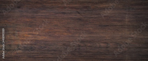 Old grunge dark textured wooden background,The surface of the brown wood texture .