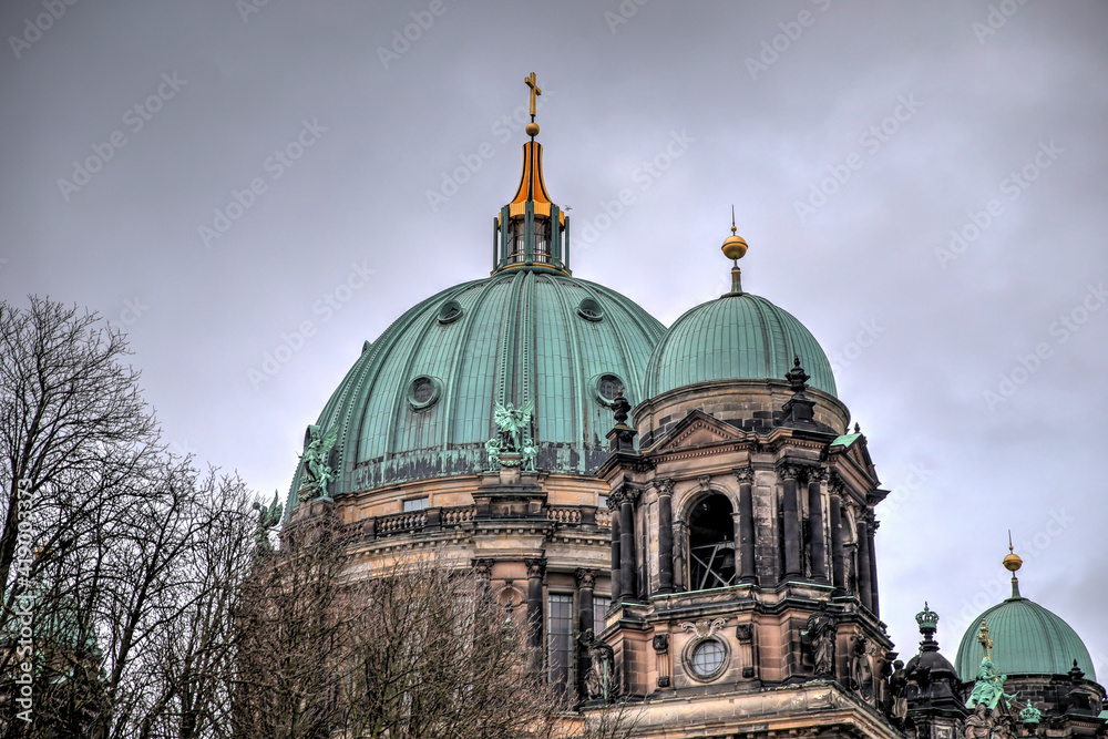 The dome of the Pergamonmuseum in Berlin Germany