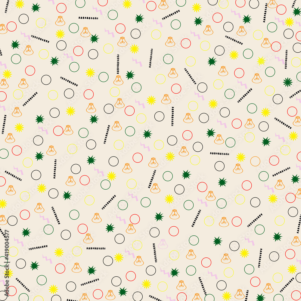 Colorful geometric background. Modern abstract background with geometric circles and lines. Colorful geometric background. Modern abstract background with geometric circles and lines.