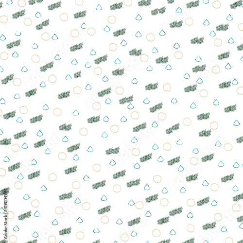 Pattern background in memphis style. Used for wallpapers, wrapping paper, banners, background. 