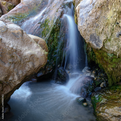 Small waterfall of the Caucasus, Dzhily SU photo