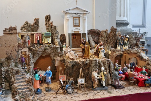 Napoli – Presepe nella Chiesa di San Nicola al Nilo photo