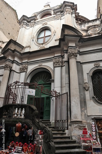 Napoli – Facciata della Chiesa San Nicola al Nilo photo