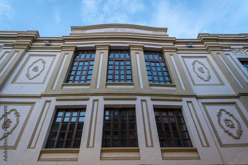 Obraz premium Theatre Facade, Astorga, Spain