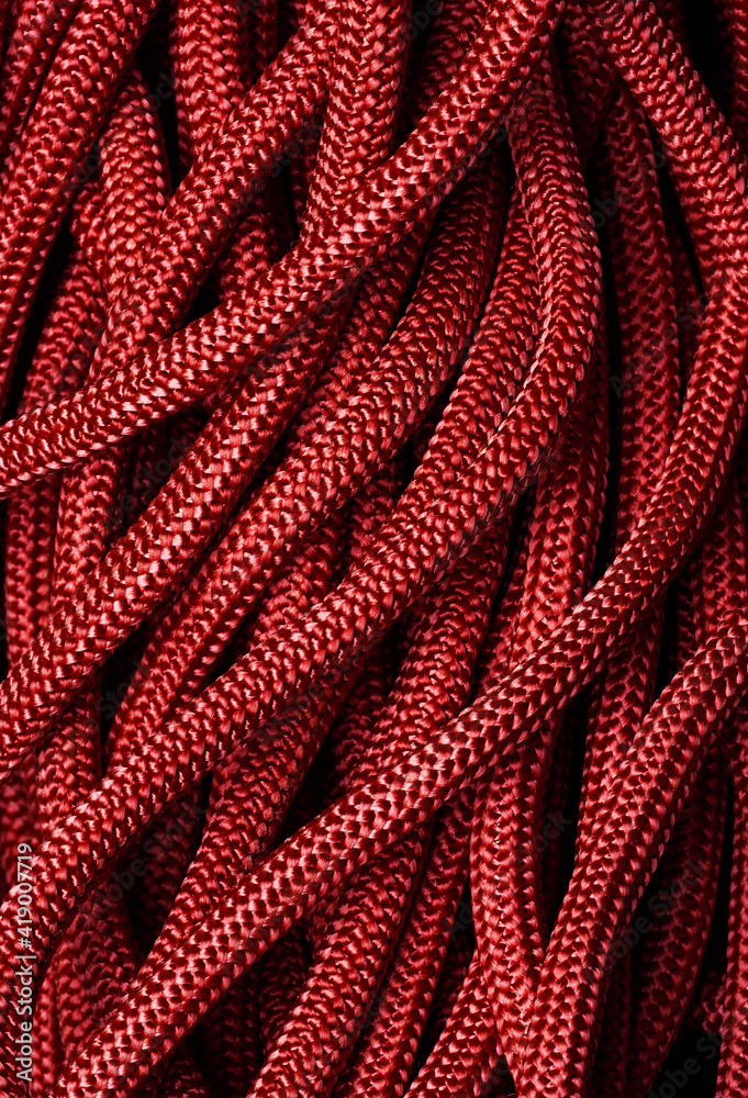 Red rope texture background Stock Photo | Adobe Stock