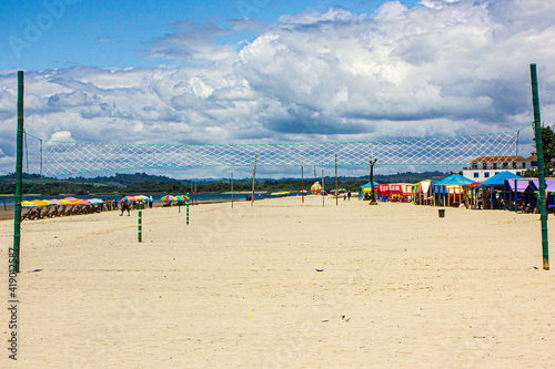 Red de Voleibol, maravillosa Playa de Cojimíes Manabí