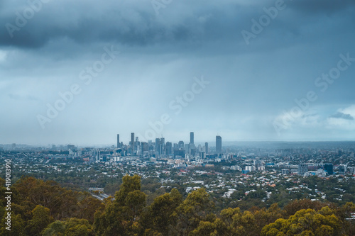Brisbane australia. Lookout Mount Coot-ha