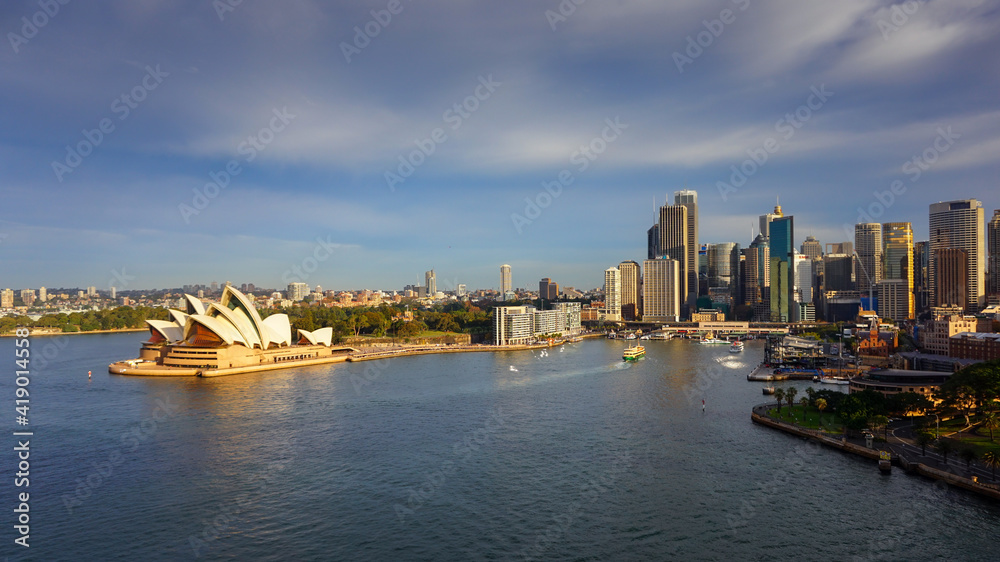 Fototapeta premium Sydney skyline. Sydney opera.