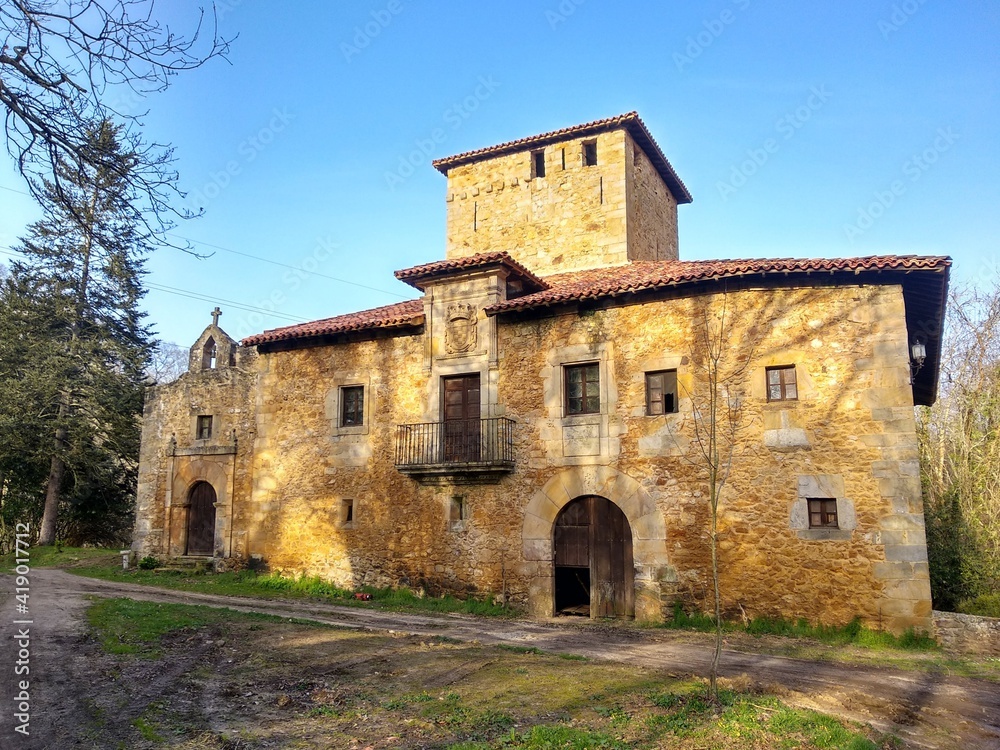 La Ferreria palace, Nava, Asturias, Spain La Ferreria palace, Nava, Asturias, Spain