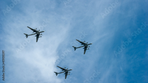 Fototapeta Naklejka Na Ścianę i Meble -  Airplanes in the sky
