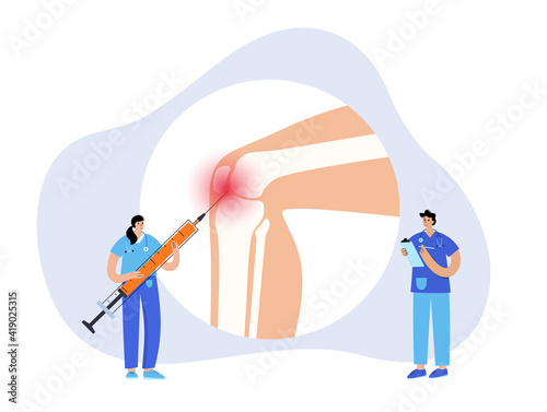 Knee Injection treatment