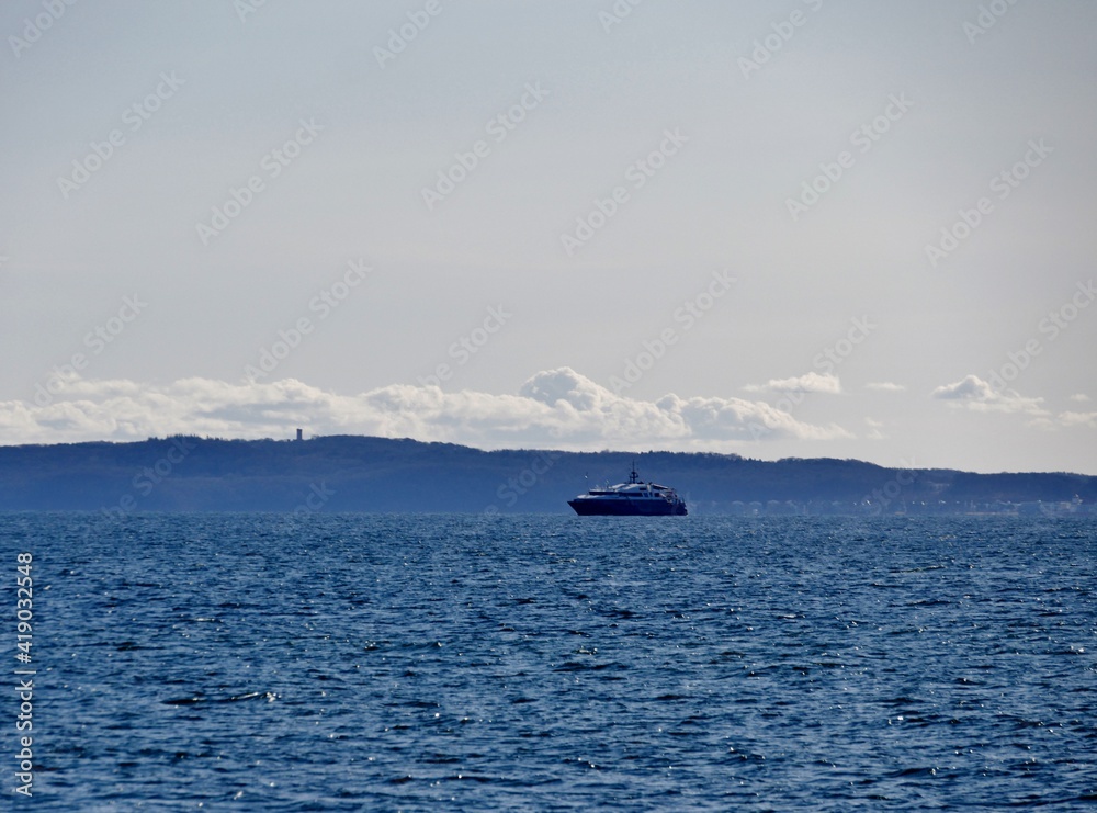 Boot auf der Ostsee Boot auf der Ostsee