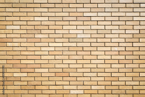 Tan Exterior Brick Wall