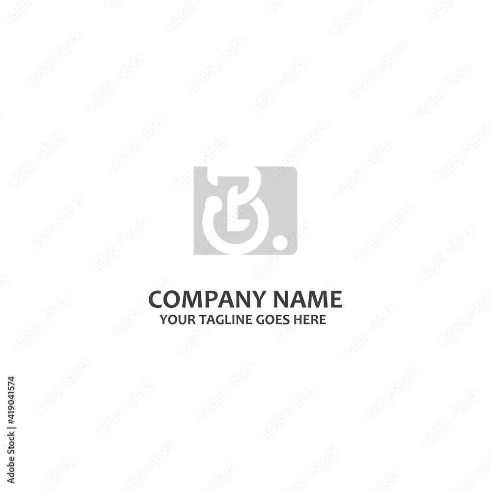 B Letter vector illustration