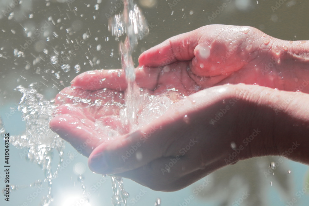 Fototapeta premium the world is going to face serious drinking water crisis in the coming days