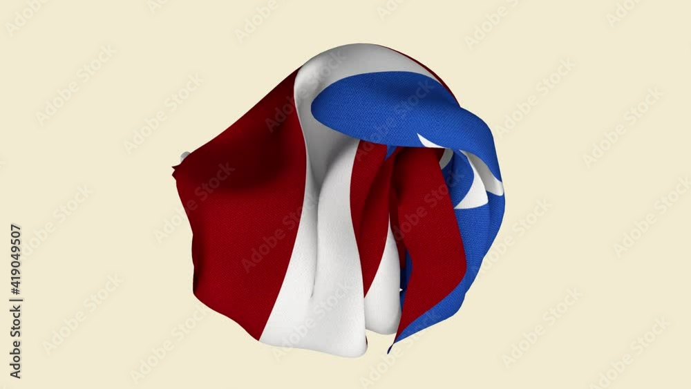 Crumpled Fabric Flag of Puerto Rico Intro. Puerto Rico Flag. Puerto ...