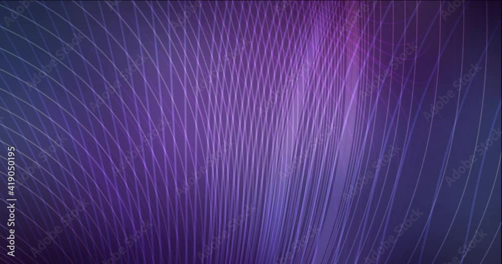 4K looping dark purple footage with stright stripes. Colorful shining lines in moving abstract style. Movie for a cell phone. 4096 x 2160, 60 fps.