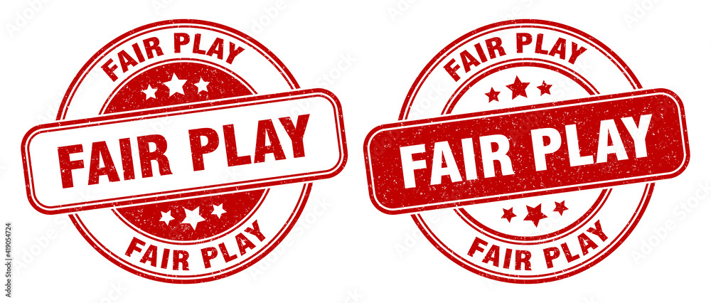 fair play stamp. fair play label. round grunge sign fair play stamp. fair play label. round grunge sign