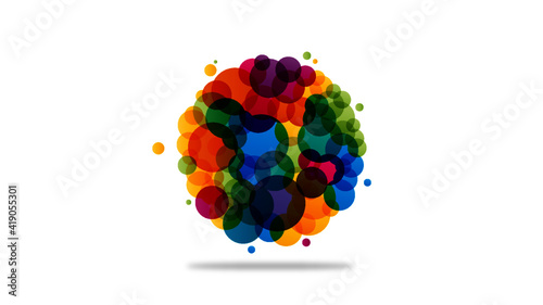 abstrait business coloré