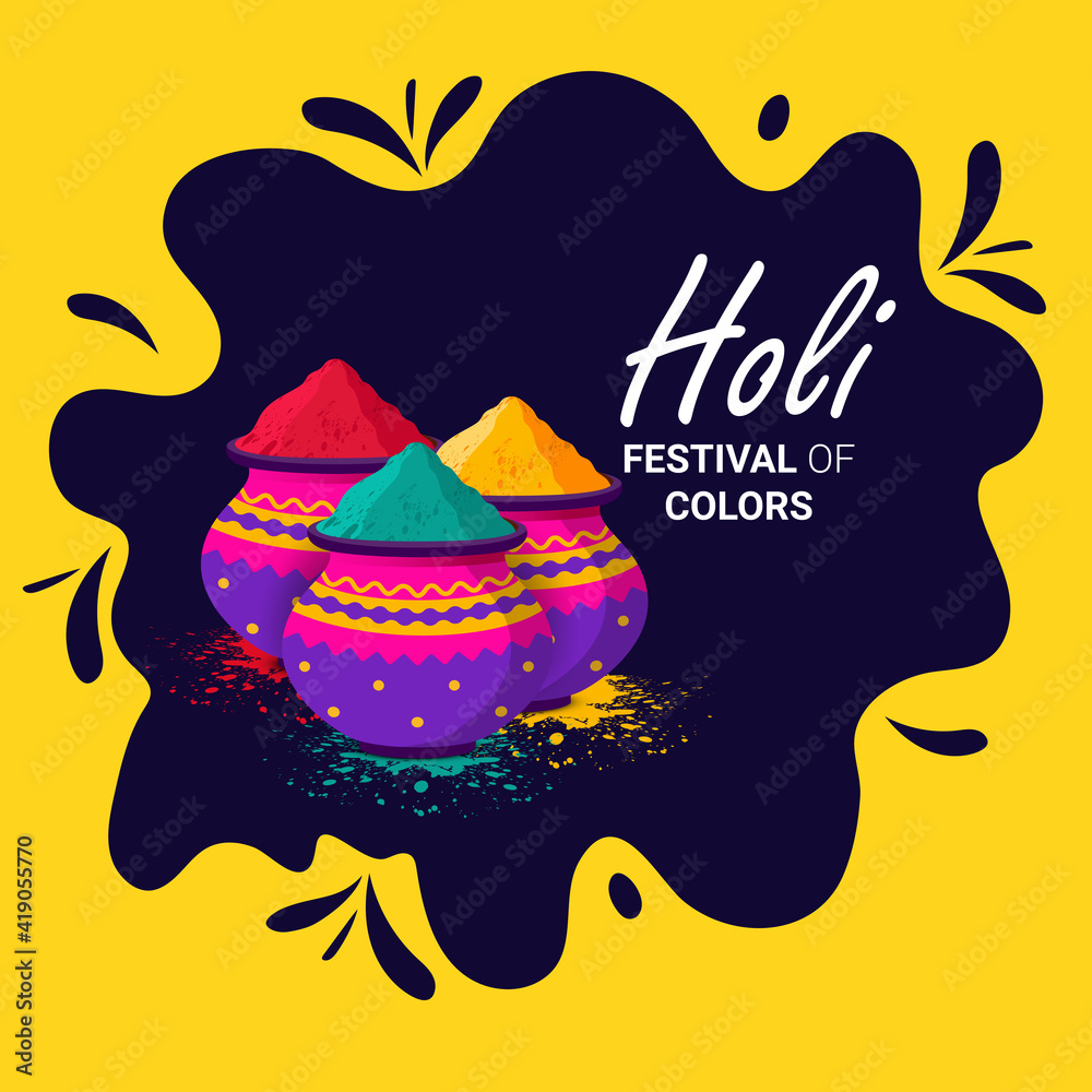 Fototapeta premium 50%, happiness, promotional, text, sale, spring, decorative, happy holi, vector, music, club, graphic, asian, dhulandi, musical, stain, illustration, splash, creative, flyer, indian, fun, culture, rel
