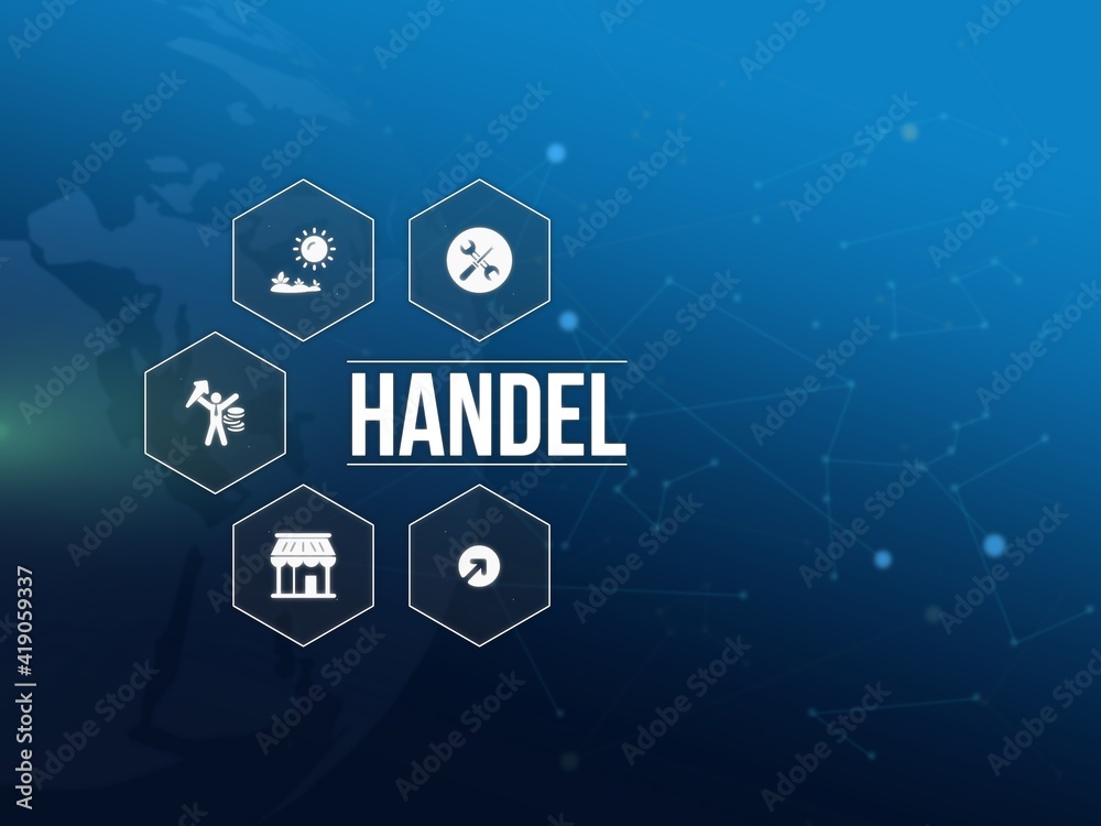 Obraz premium Handel
