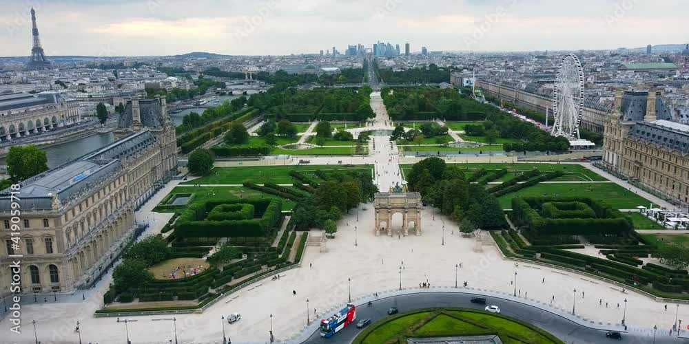 Jardin des Tuileries - Paris. France.