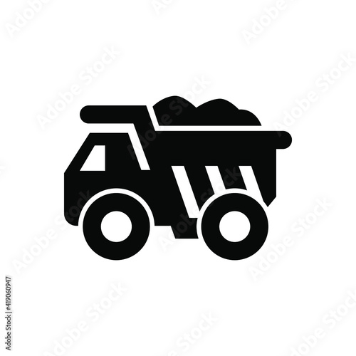 Dump truck icon