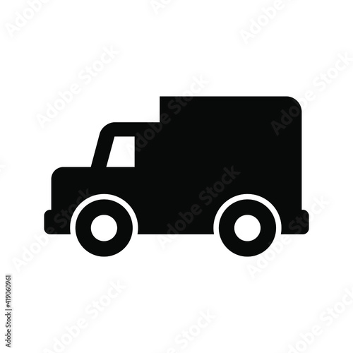 Truck lorry icon