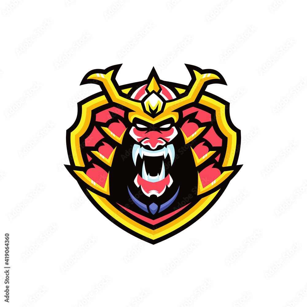 Samurai Esports Logo Templates