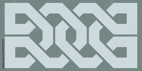 Celtic knot. Medieval decor...