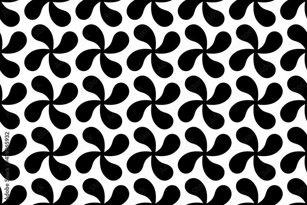 Fototapeta premium Seamless abstract pattern. Endless ornament. Vector illustration.