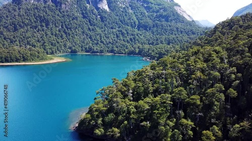 Drone shot at Puerto Blest