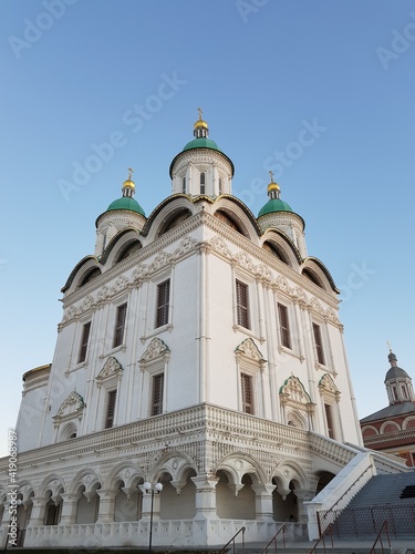 Orthodox Christian Cathedral in the Astrakhan Kremlin