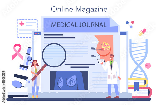 Mammologist online service or platform. Consultation with doctor