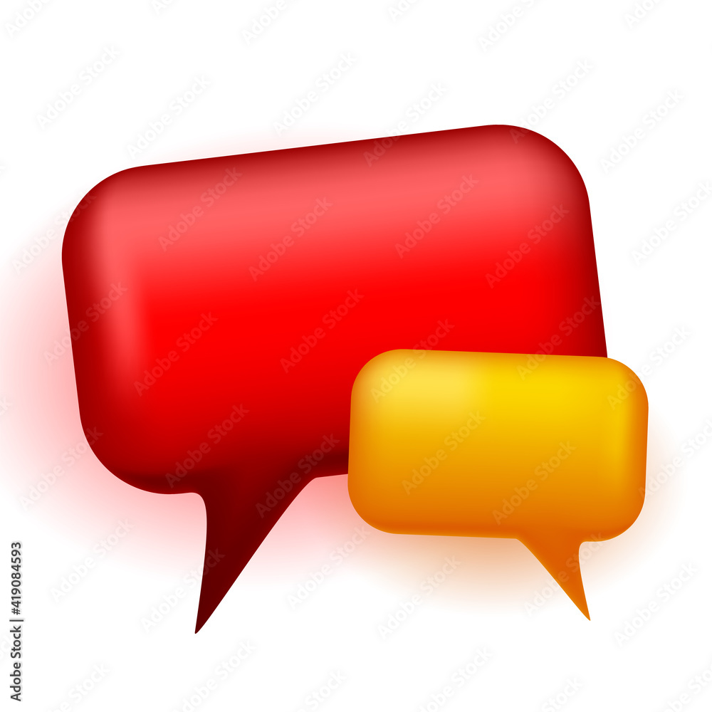 Empty speech bubbles. Vector Illustration Empty speech bubbles. Vector Illustration
