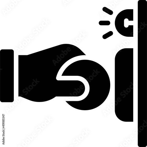 Parking meter icon, Parking lot related vector