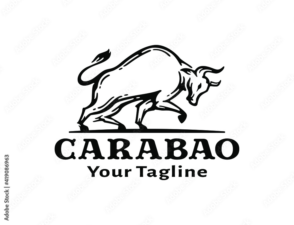 Thiết kế logo carabao chuyên nghiệp và độc đáo cho doanh nghiệp của bạn