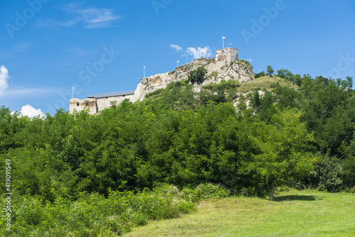 Siroki Var castle in Hungary photo