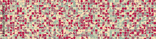 Wallpaper Mural Abstract Geometric Pattern generative computational art illustration Torontodigital.ca