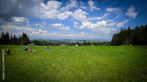 Widok z Zakopanego
