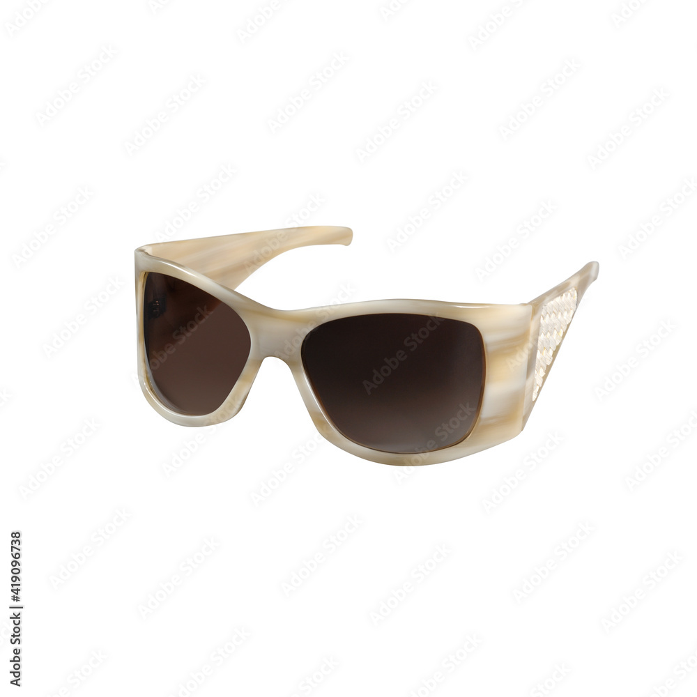 Trendy sunglasses isolated on white background, studio shoot. Trendy sunglasses isolated on white background, studio shoot.